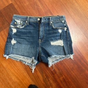 7 for all mankind NWT Jean shorts size 28